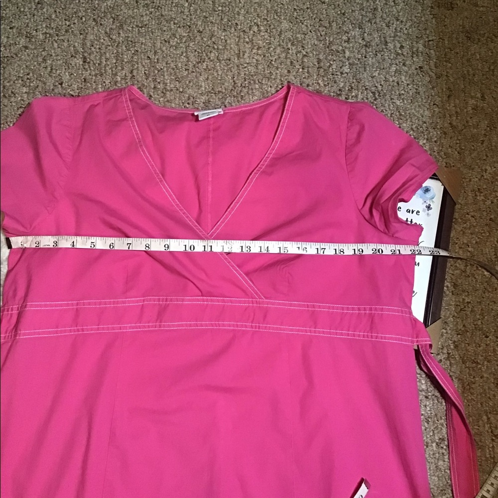 Women’s size extra large motherhood maternity dress hot pink - Picture 4 of 10